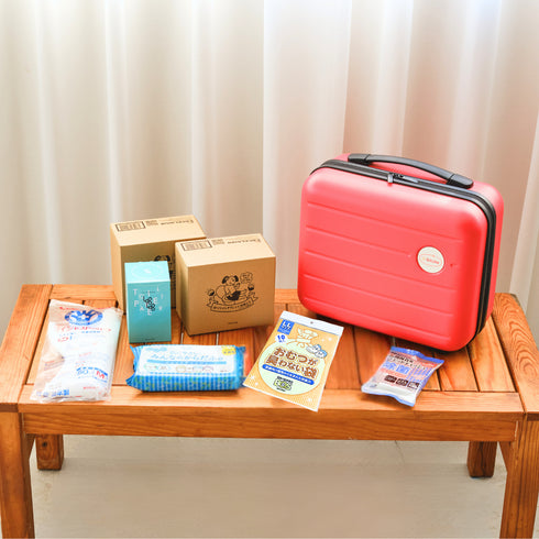 \終売|在庫処分セール /【ikkakeトイレシリーズ-プレミアム】災害時の“クサイ”が 嫌いな方用|強力防臭のトイレと衛生品3日分セット
